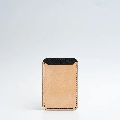 Leather Wallet compatible with MagSafe - Two colors - Trustymall