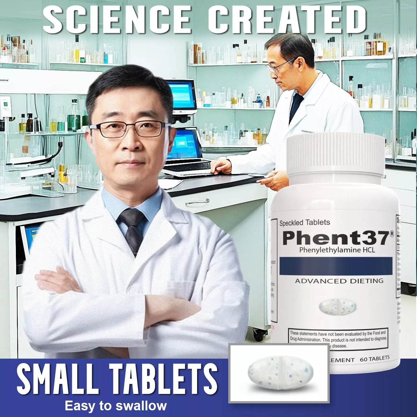 Phent37 – Powerful Diet Pills & Fat Burner for Weight Loss | 1 Bottle (60 Tablets)