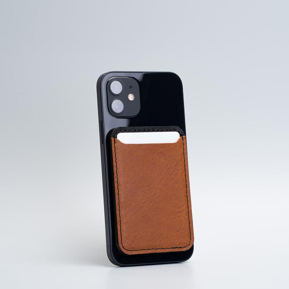 Leather Wallet compatible with MagSafe - Two colors - Trustymall