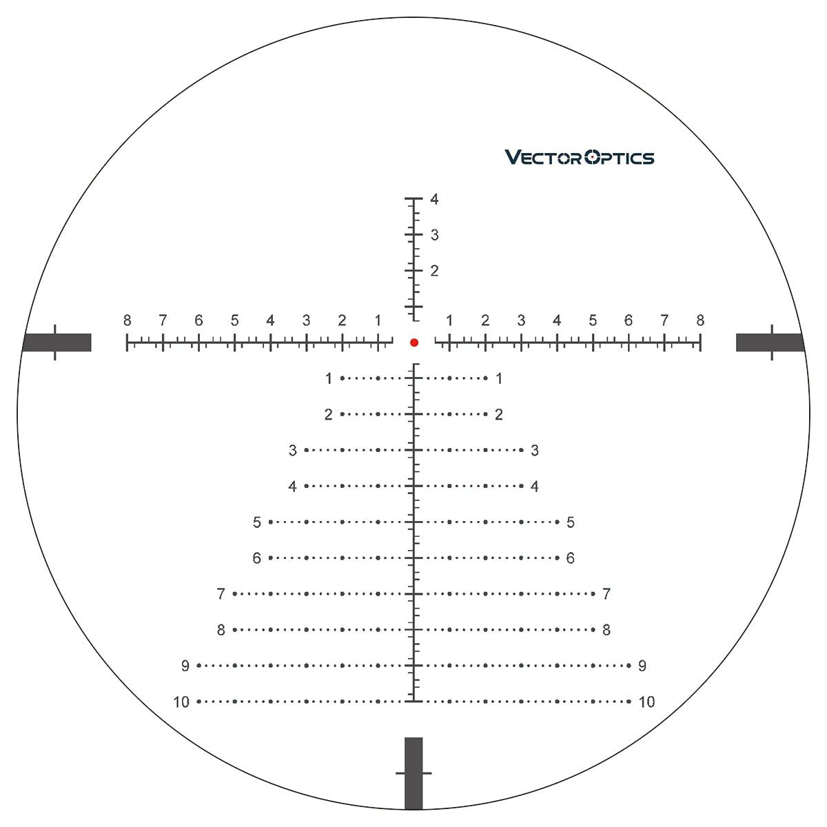 Vector Optics 34mm Continental 5-30x56 HD FFP Hunting Riflescopes 1/10