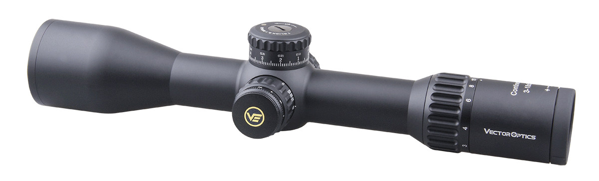 Vector Optics Continental 3-18x50 HD FFP Hunting Riflescope 1/10 MIL