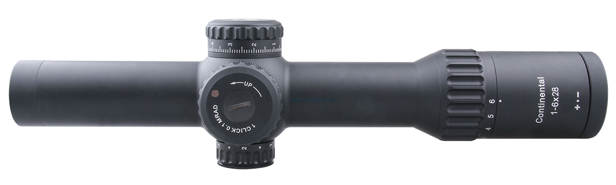 Vector Optics Continental 1-6x28 HD FFP Hunting Riflescope 1/10 MIL