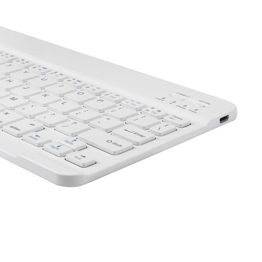Ultra Slim Wireless Bluetooth Aluminum Gaming Keyboard