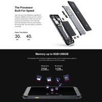 AGM X3 Rugged Phone 8GB+64GB IP68 Waterproof Dustproof Shockproof Face