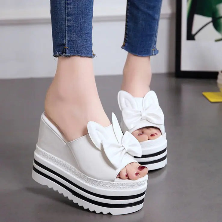 Women's Wedge High Heel Waterproof Platform Sandals