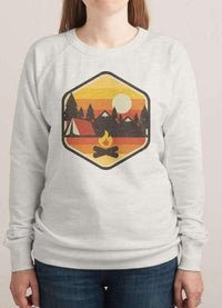 RETRO CAMPING WOMEN SWEAT SHIRT - Trustymall
