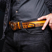 Texas Belt Mustard Brown