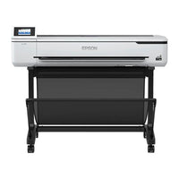 EPSON SCT5160 large format printer showing a detailed print on paper