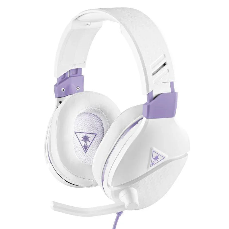 Close-up of TURTLE BEACH Recon Spark Universal headset highlighting the ear cup design and microphone.