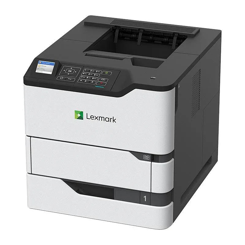 LEXMARK MS823DN Laser printer toner cartridge packaging with product information