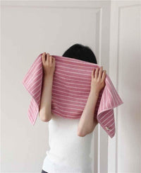 Ultra Soft Absorbent Retro Stripe Bath Towel - 100% Organic Cotton
