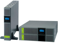 Socomec NETYS PR RT 3300VA UPS unit shown in a professional studio setting with neutral background
