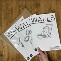 Heavy Food Gives You Power - Wall Print, Kitchen Wall Decor