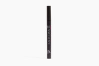 Hand holding Circle City Liquid Liner Lash Glue Pen with black cap, angled to show sleek pen design.