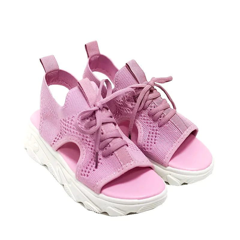 Women's Casual Flat Hollow Thick Bottom Beach Sandals